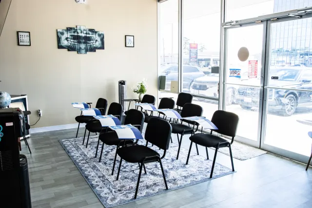 Classroom with seating where the program's lectures and orientation are held.